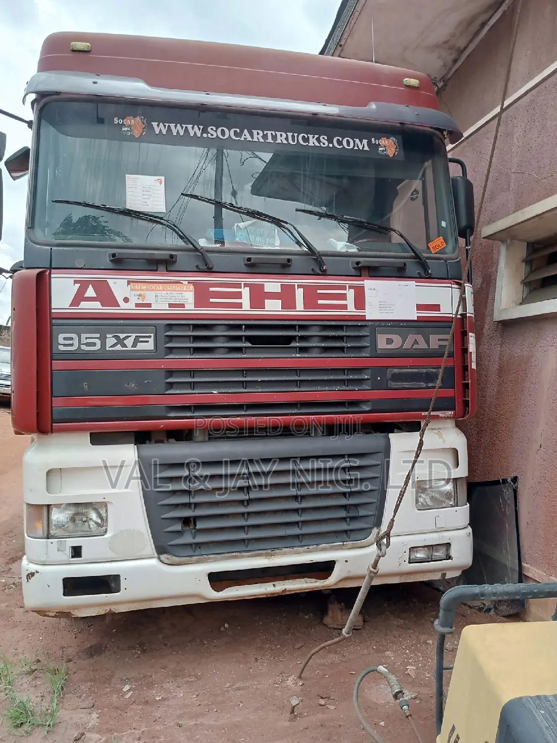 DAF 95 Xf (380) Truck Trailer (Foreign Use)