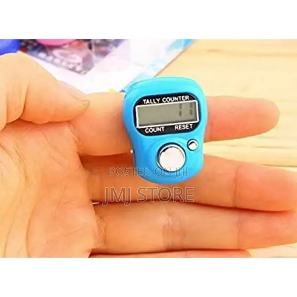 Digital Finger Tally Counter Machine - Blue