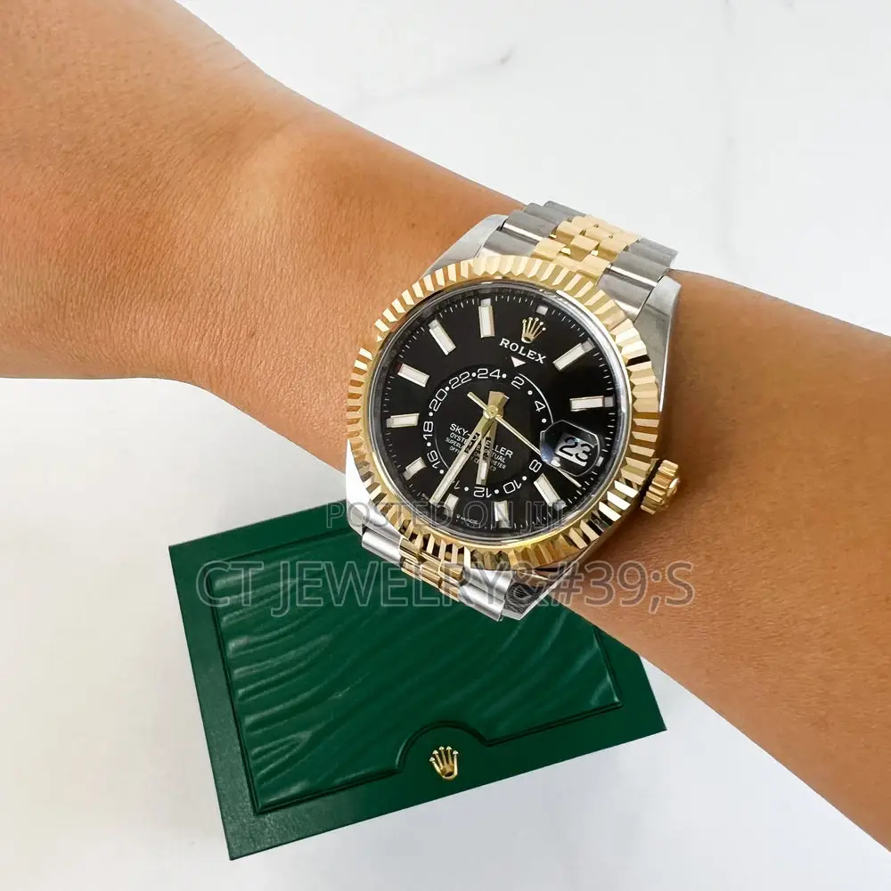 Nice Classic Rolex Sky-Dweller Two-Tone Oyster Bracelet