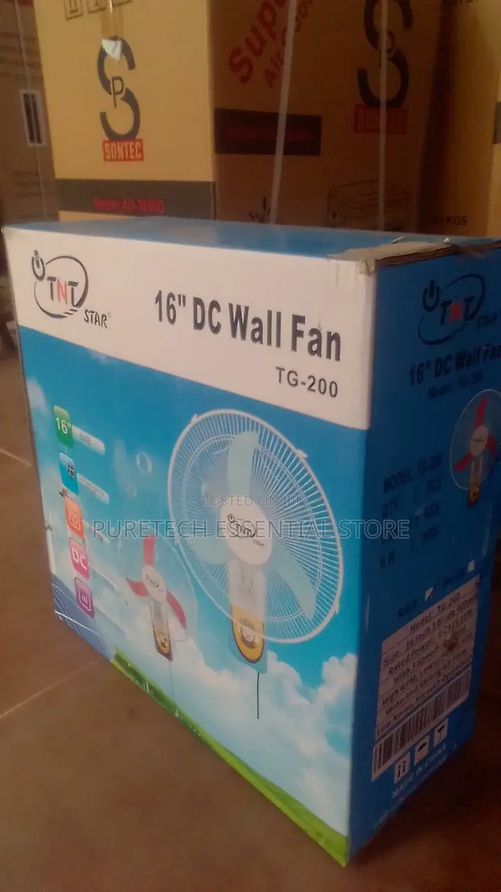 TNT 16inchs Wall Fan DC