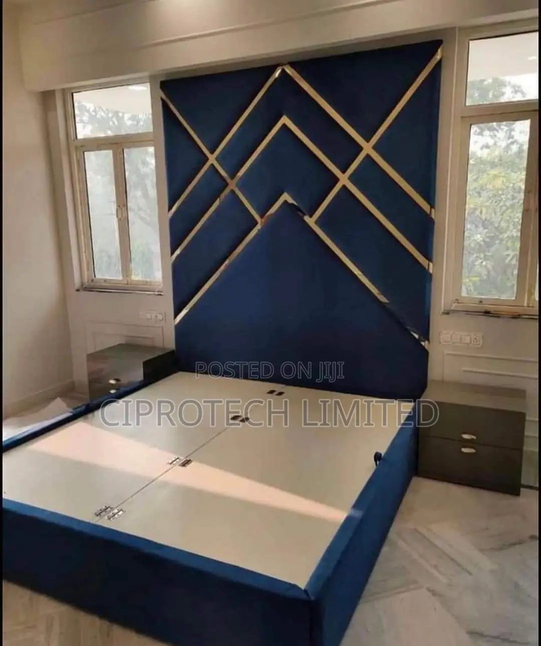 6x6 Feet Bed With Dresser