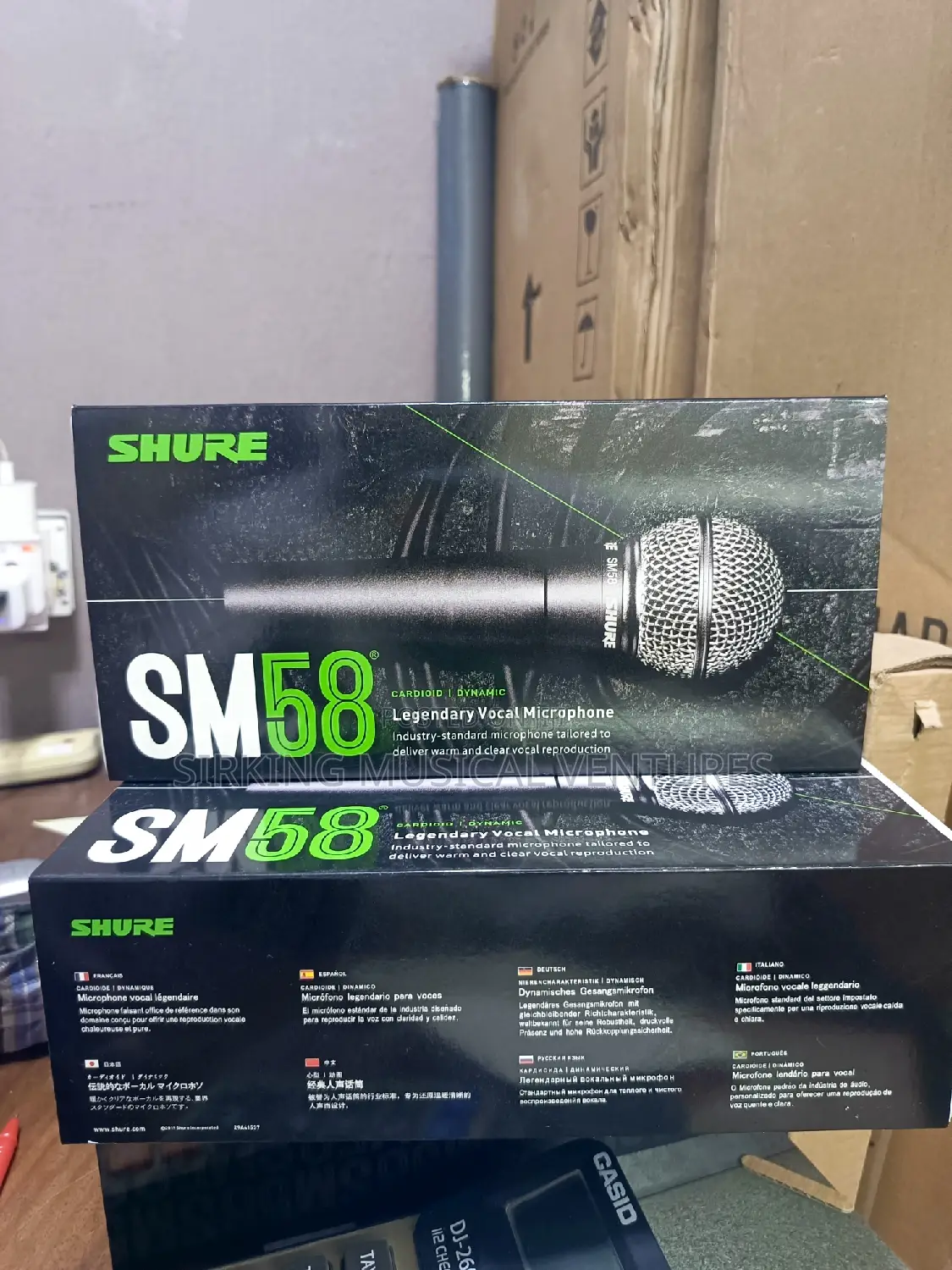 Shure Sm58 Original Wired Microphone