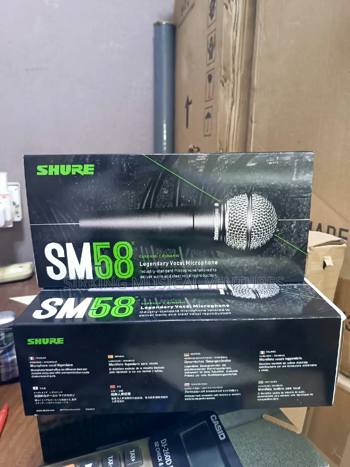 Shure Sm58 Original Wired Microphone
