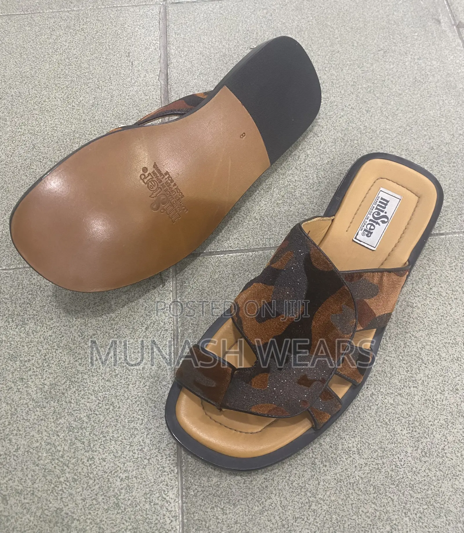 Original Italian Mister Leather Slipers