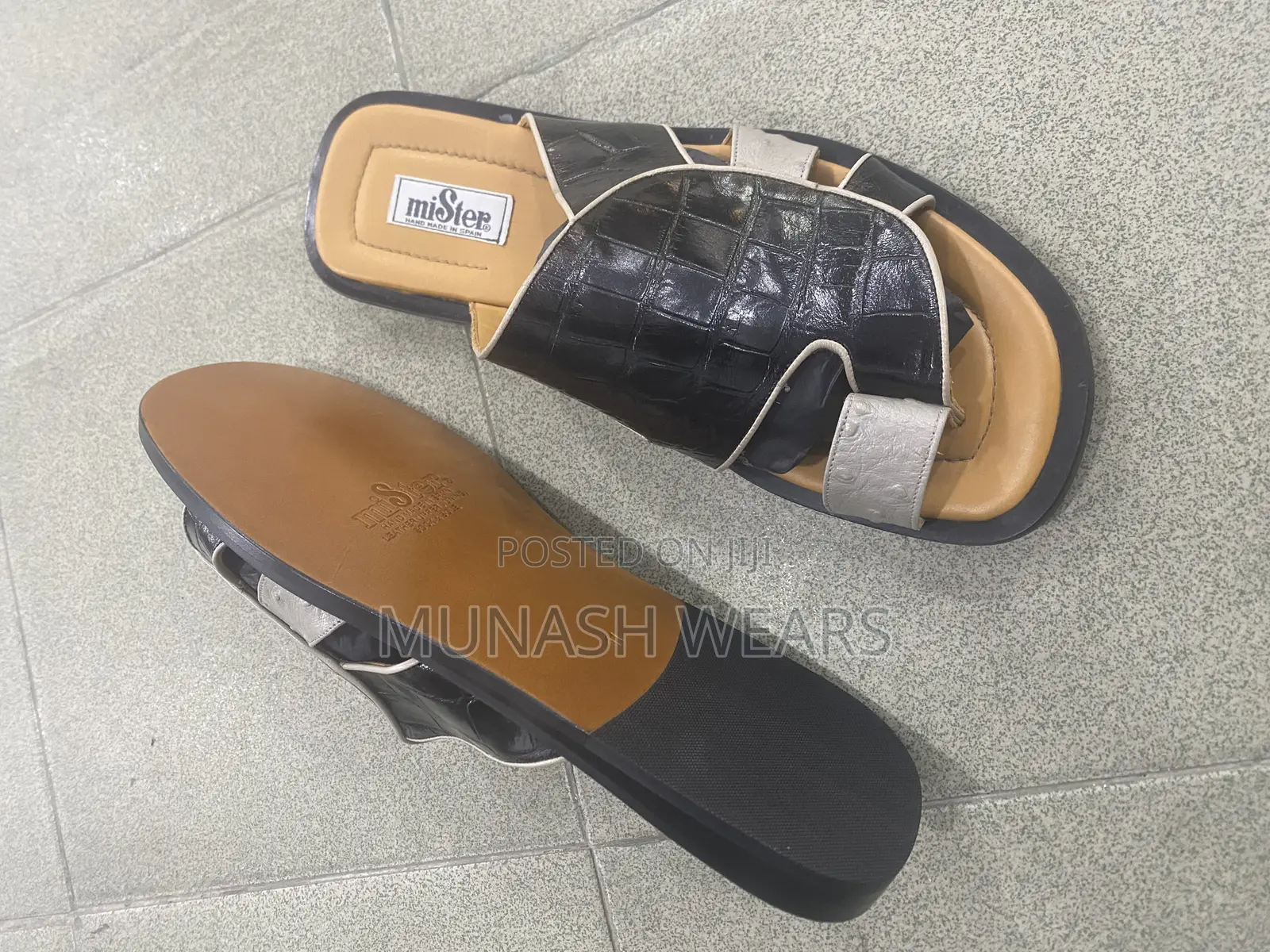 Original Italian Mister Leather Slipers