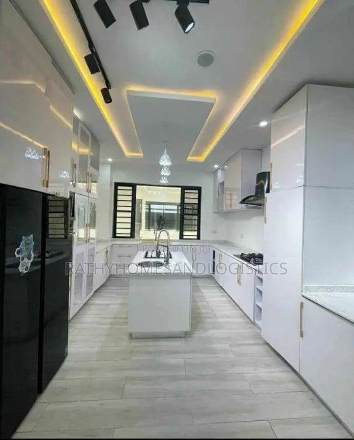 Tv Console Pop Ceiling, Wall Screeding, Painting Furniture Works”