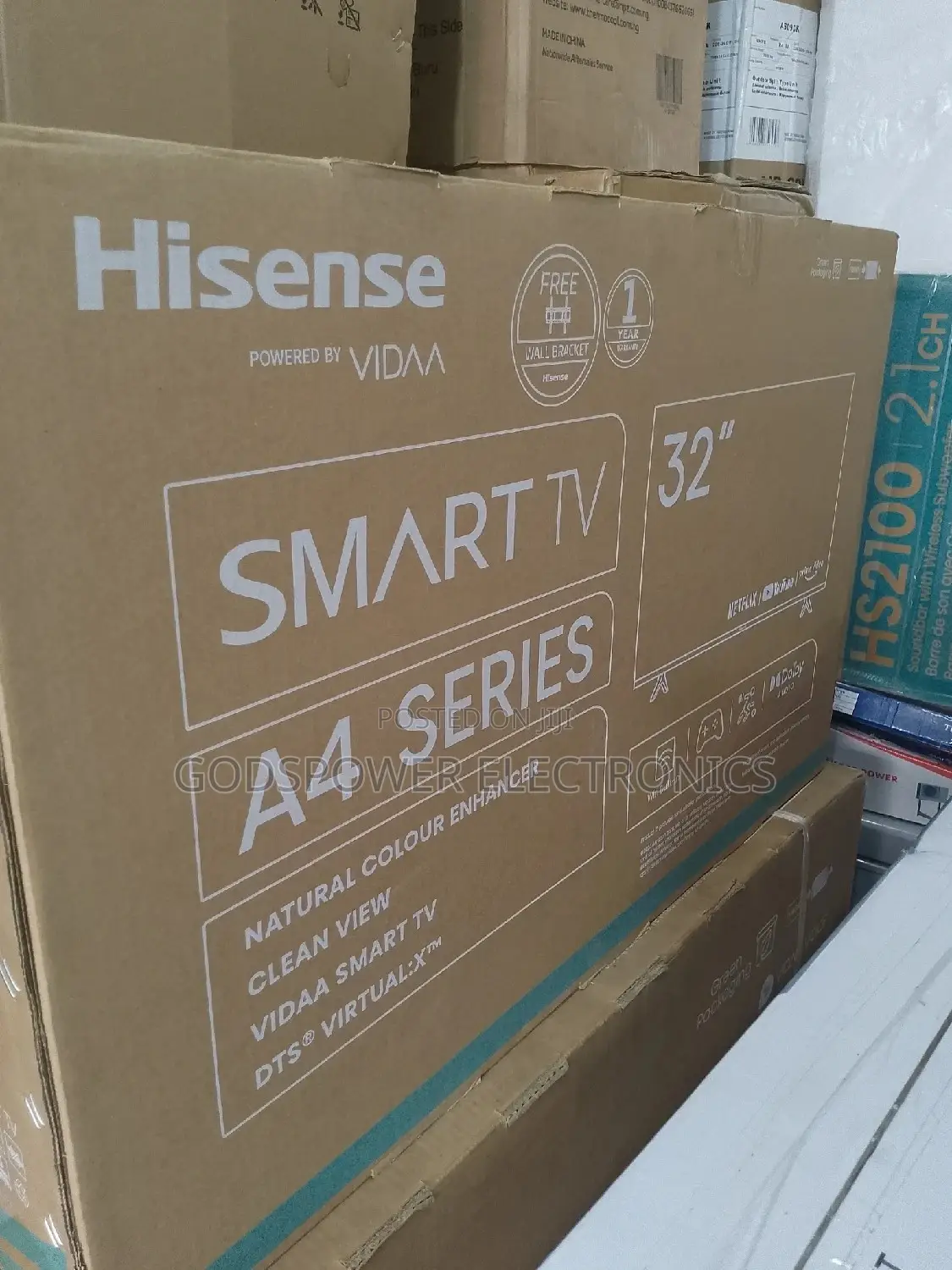 Hisense Vidaa 32 Inches Smart Tv