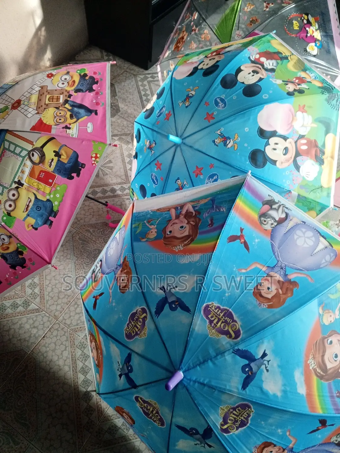 Character Umbrellas for Kids