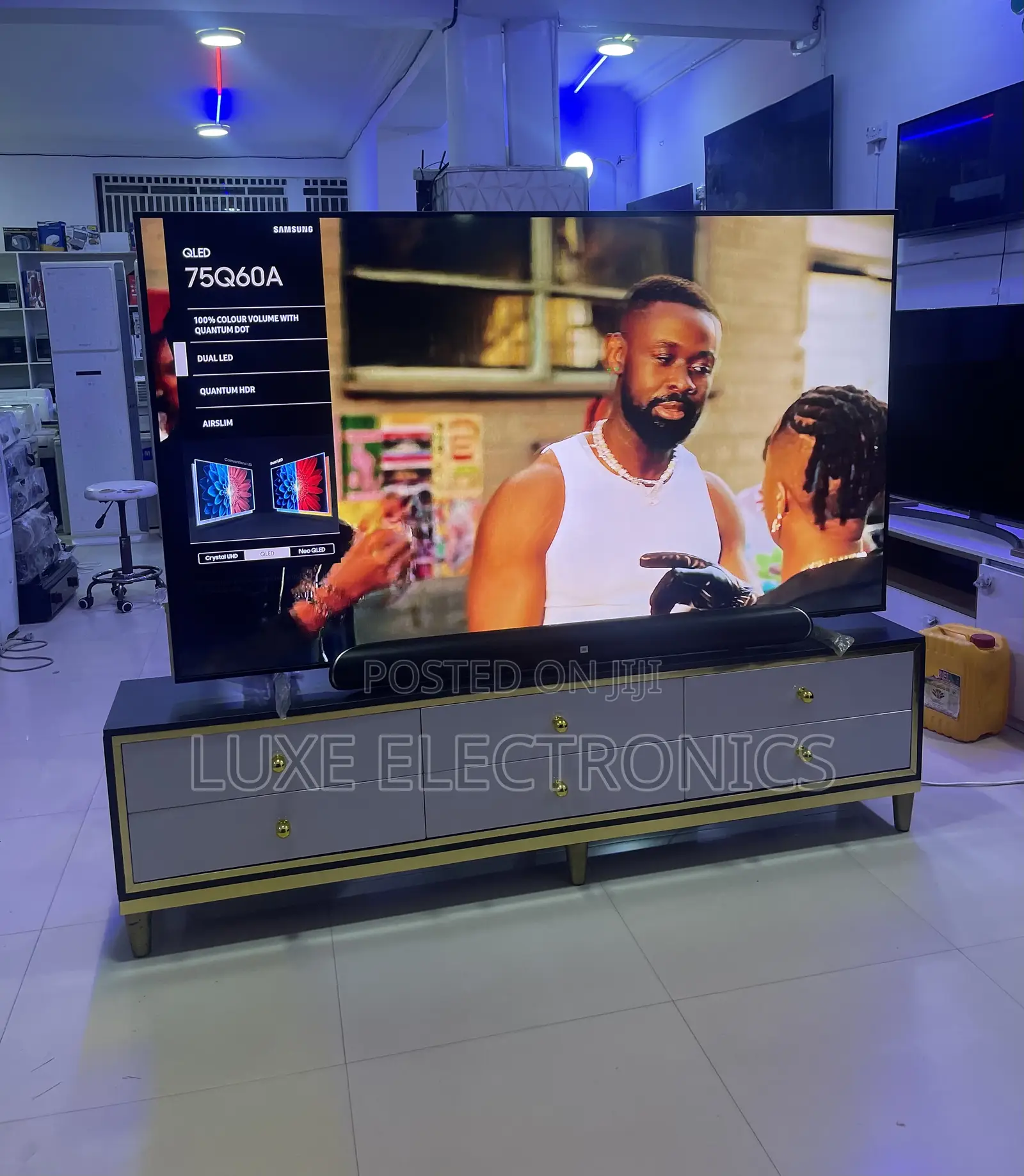 75 Inches Samsung Qled Hdr Air Slim Smart Tv 2022 Model