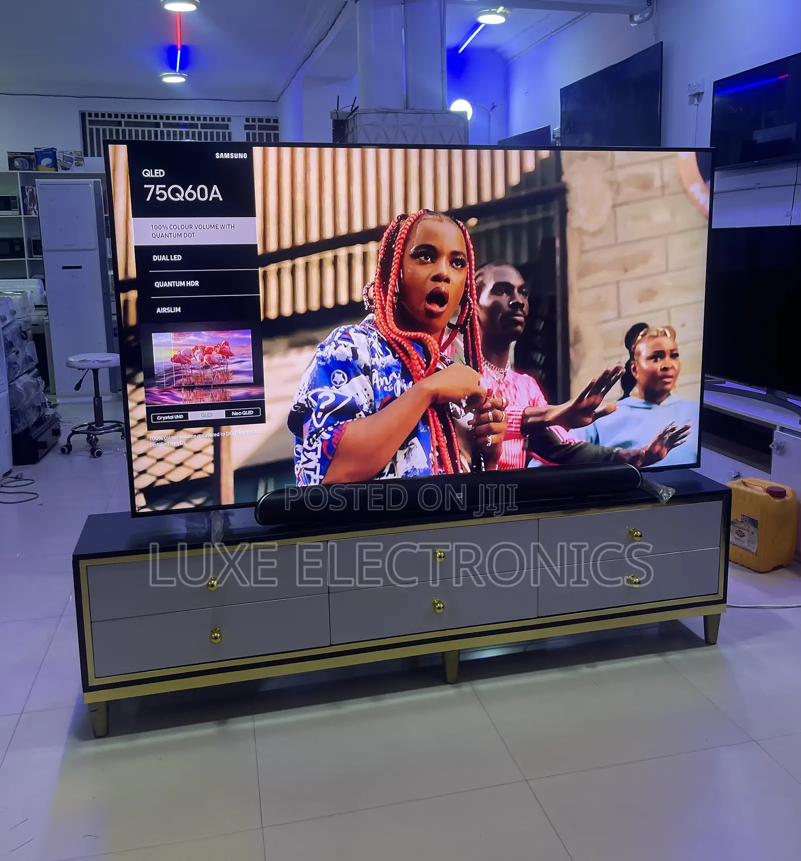 75 Inches Samsung Qled Hdr Air Slim Smart Tv 2022 Model