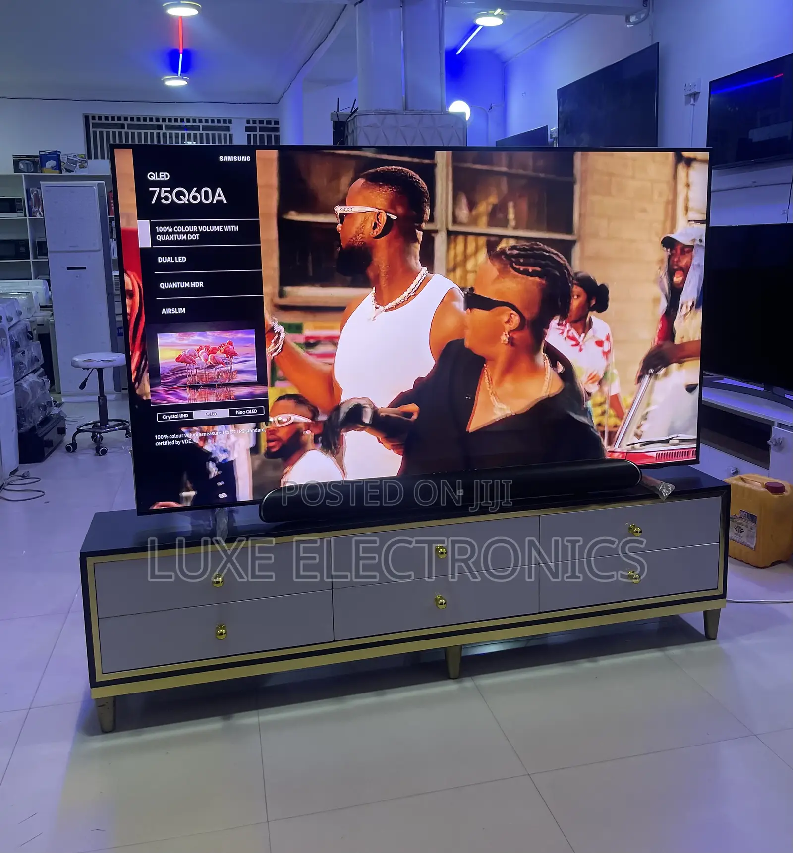 75 Inches Samsung Qled Hdr Air Slim Smart Tv 2022 Model