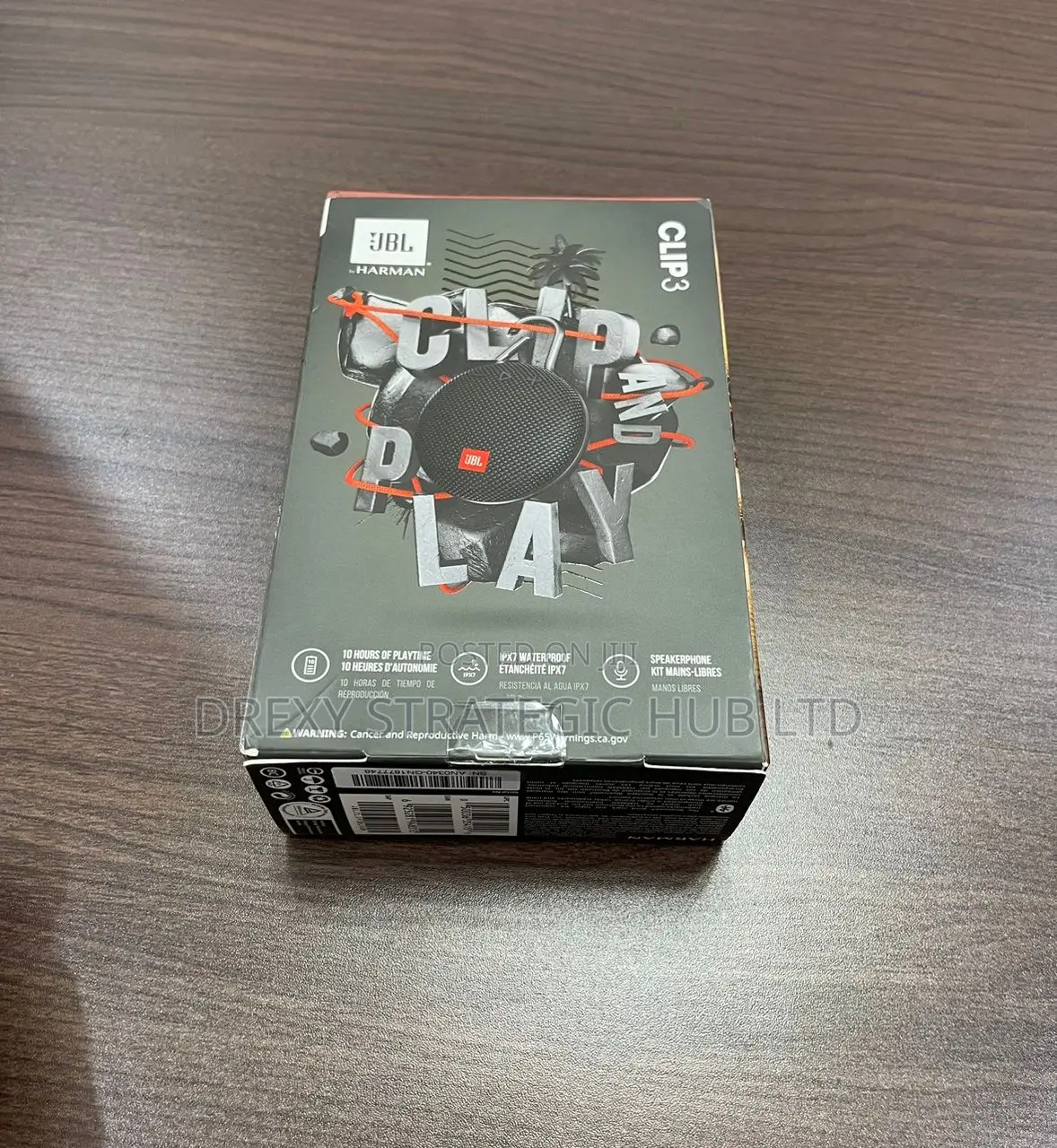 JBL Clip 3 Bluetooth Mini Speaker
