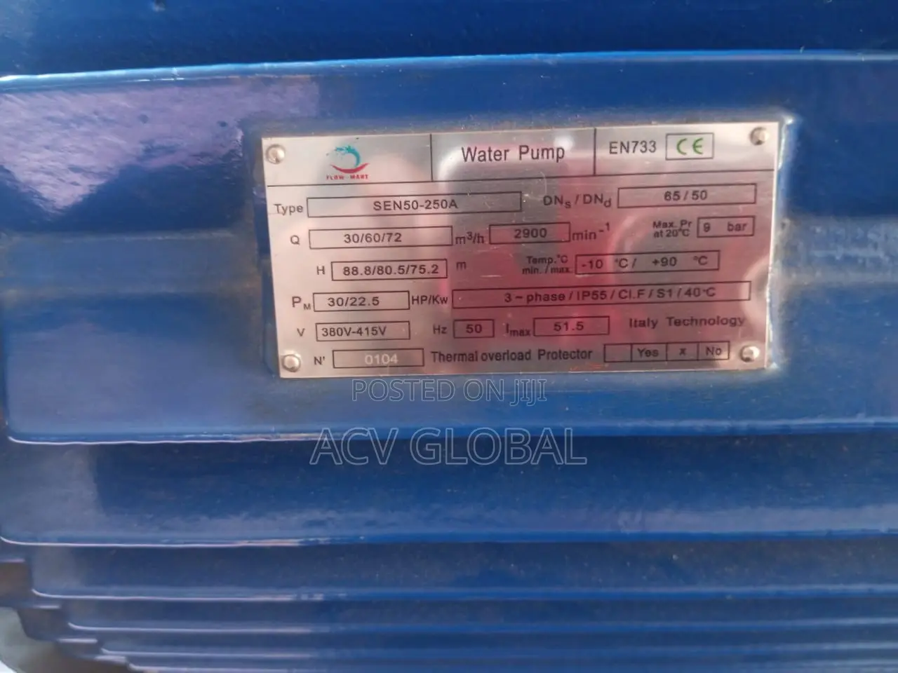 30hp Flow Mart Pump