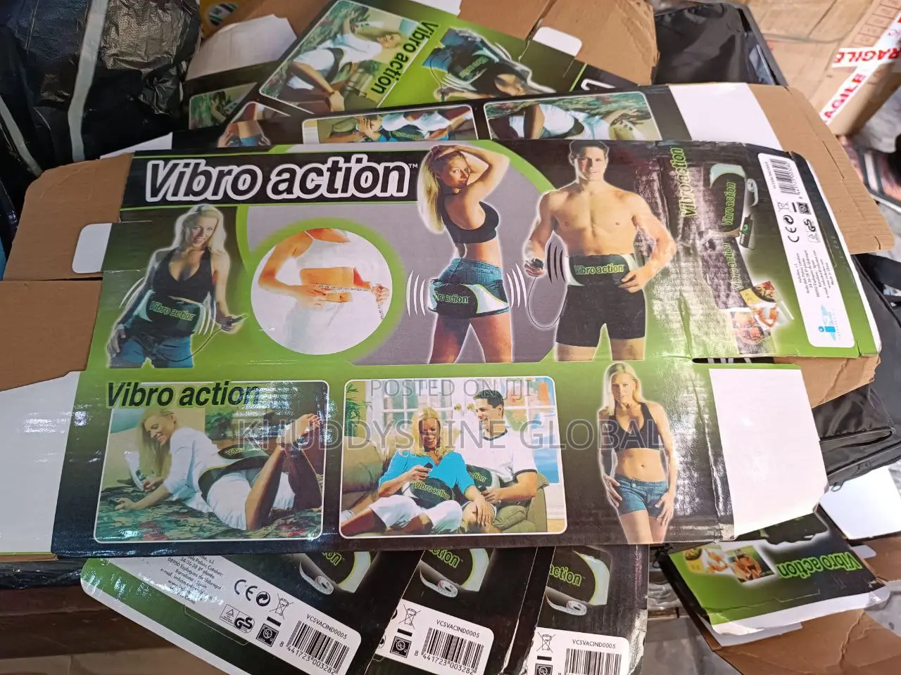 Vibro Action Electric Vibrating Slimming Belts