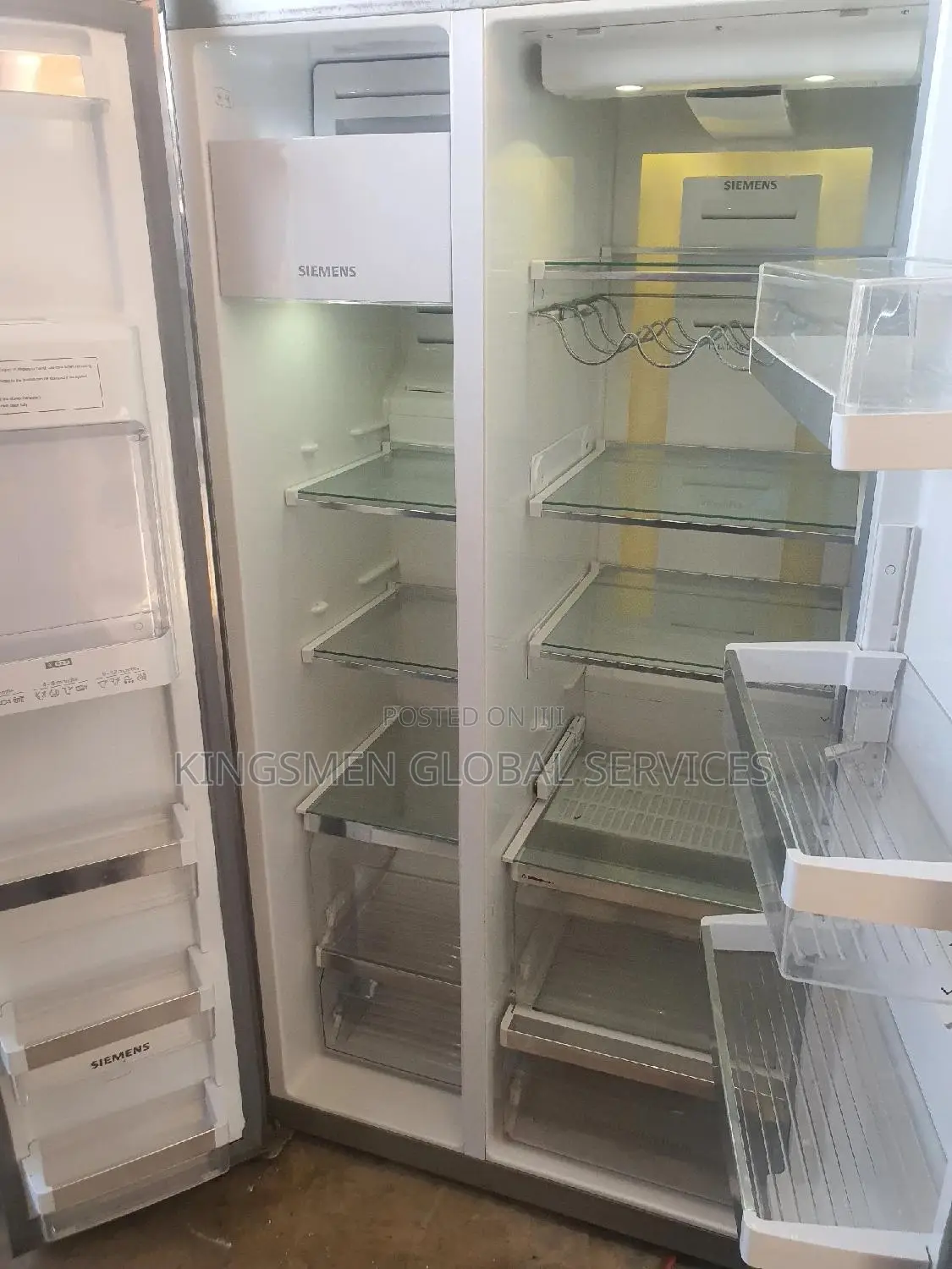 Siemens Side by Side Low Energy Inverter Refrigerator 680ltr