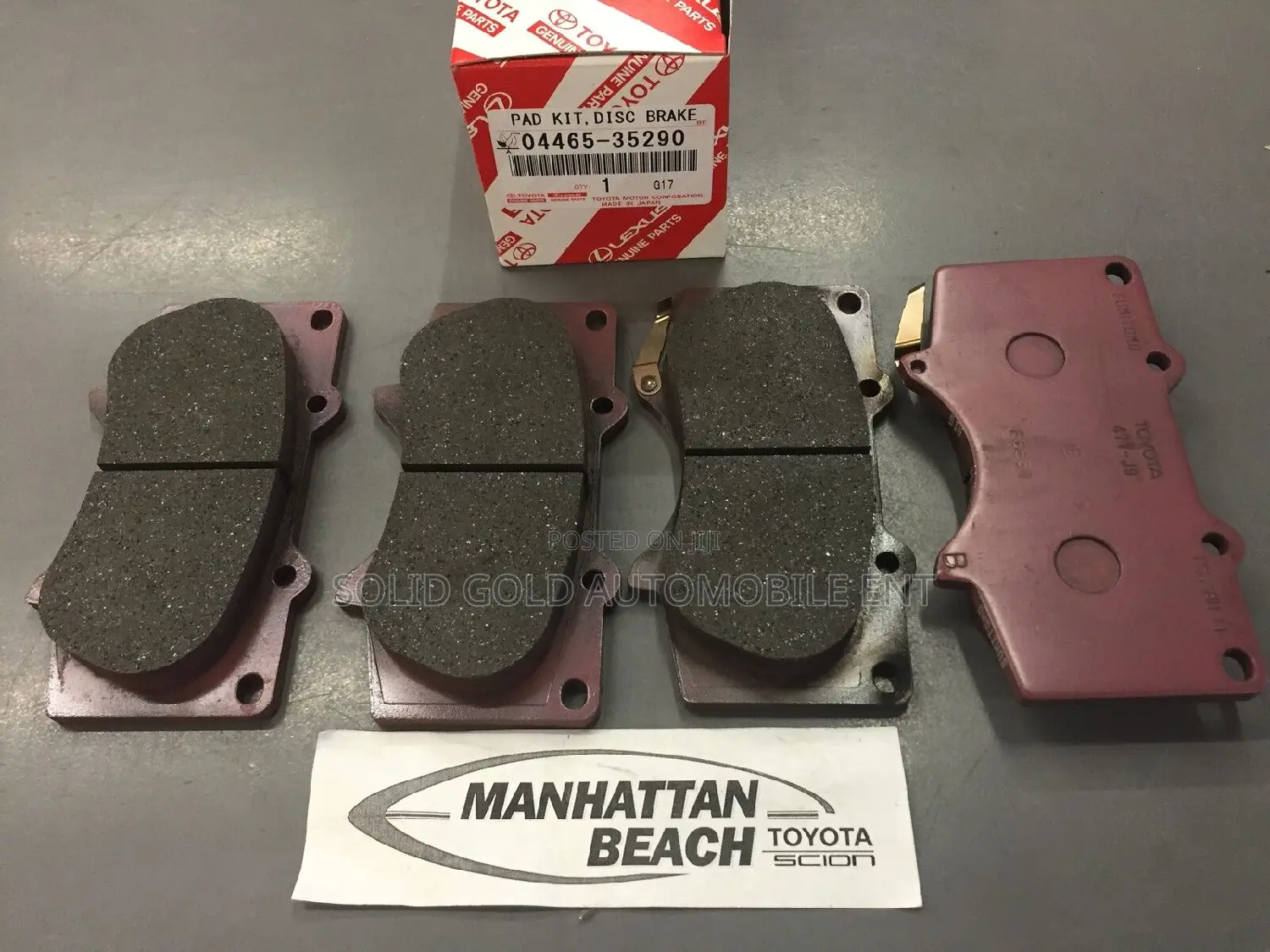 OEM Front Brake Pads Prado/Gx460(Japan)