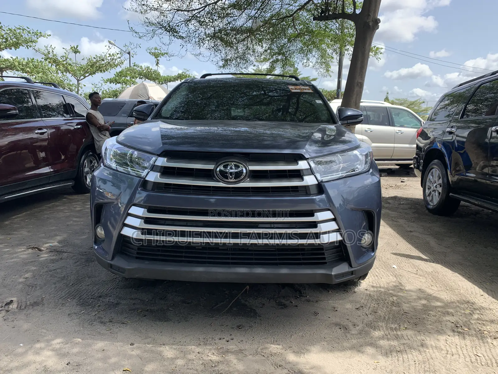 Toyota Highlander 2016 Blue