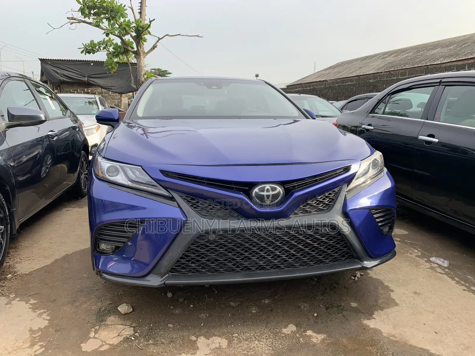 Toyota Camry LE (2.5L 4cyl 8A) 2019 Blue