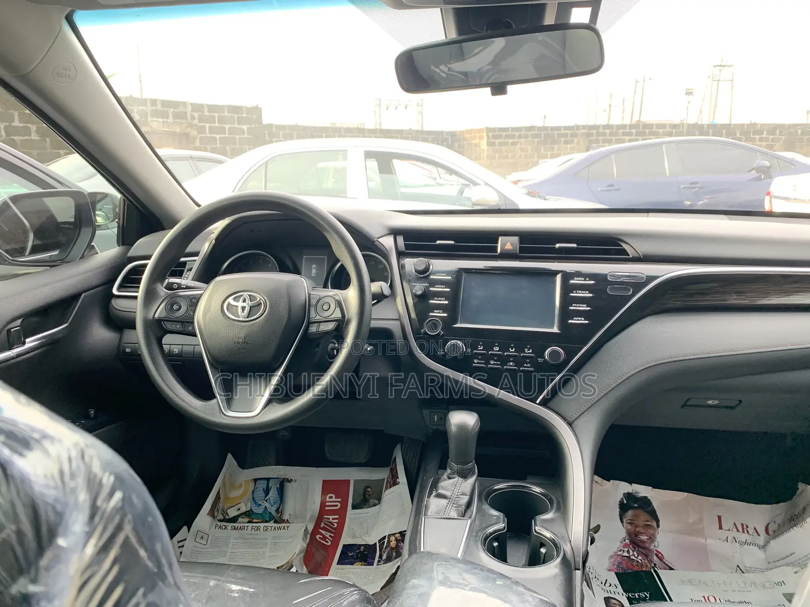 Toyota Camry LE (2.5L 4cyl 8A) 2019 Blue