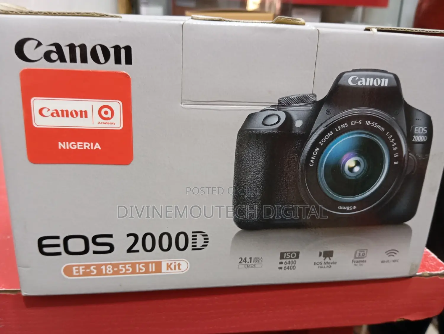 Canon 2000d With 18-55 Lens Brand New