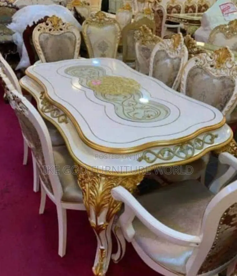 6seater Imported Turkish Royal Family Dining Table
