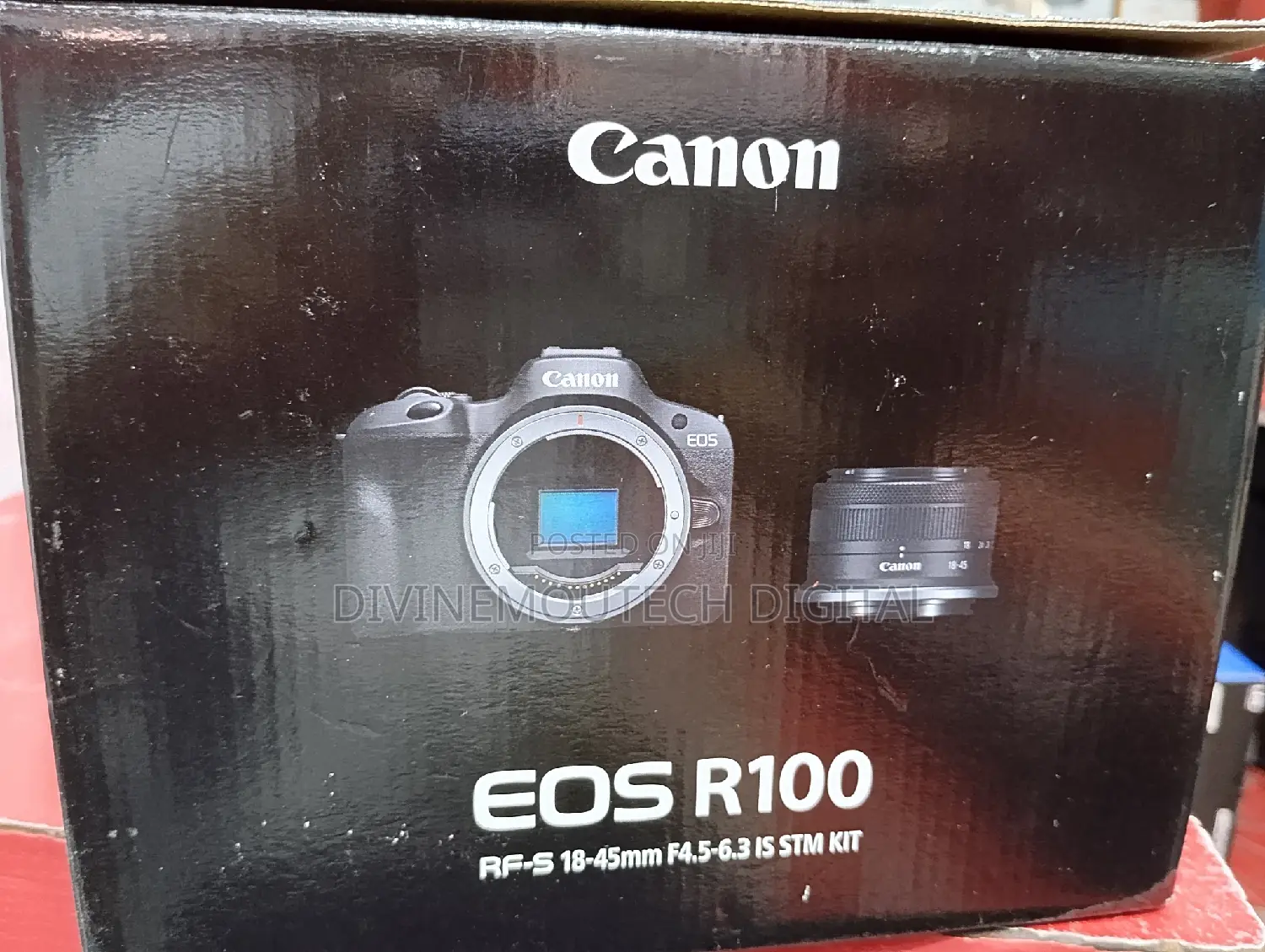 Canon R100 With 18-45 Lens Autofocus Camera