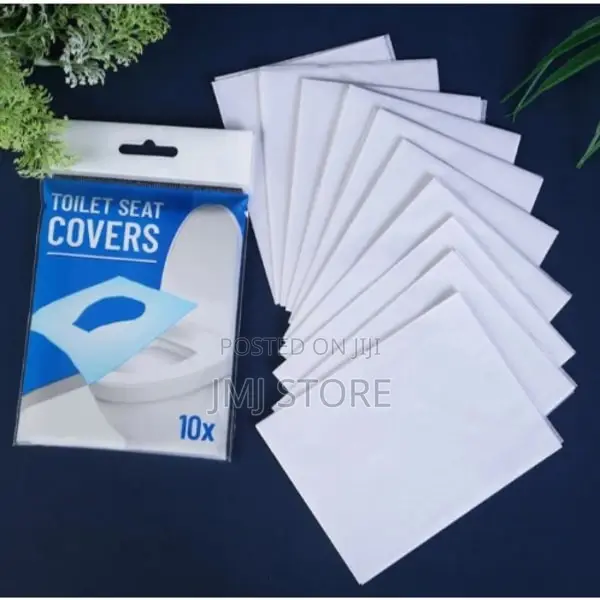 10 Piece Set Easy Disposable Toilet Seat Cover