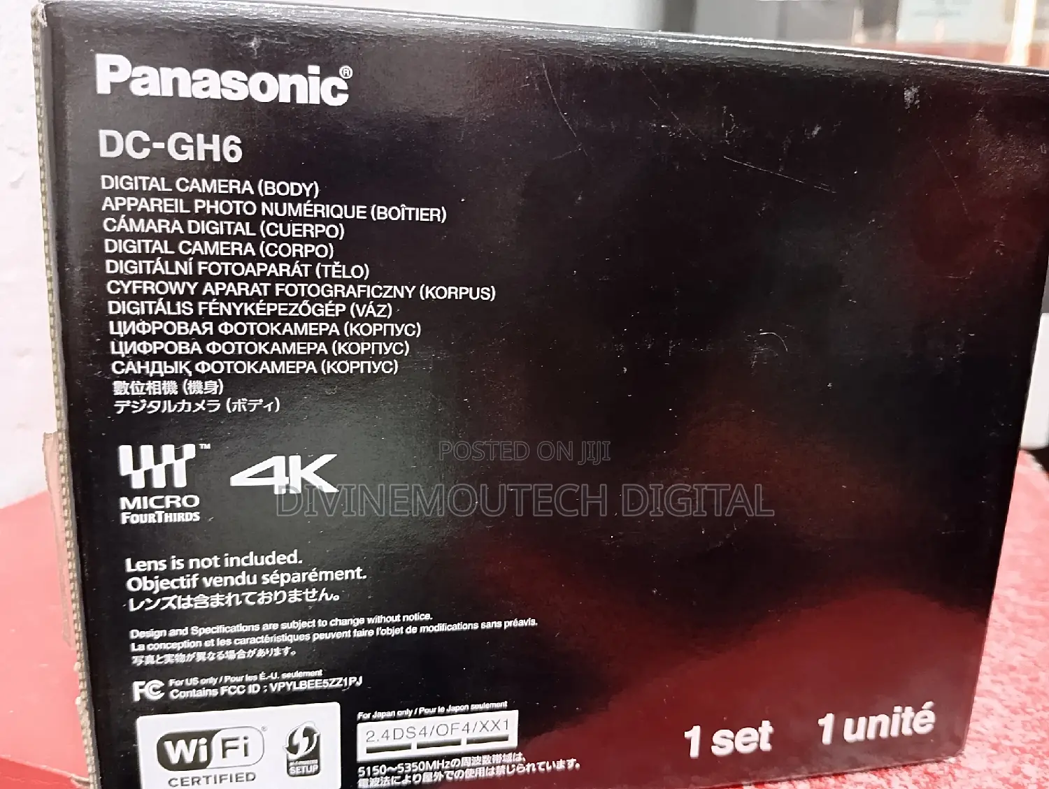 Panasonic Video Camera Gh6 Body Only