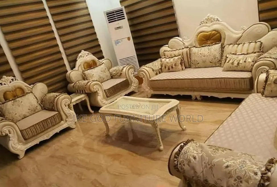 7seater Imported Turkish Royal Fabric Sofa Chair