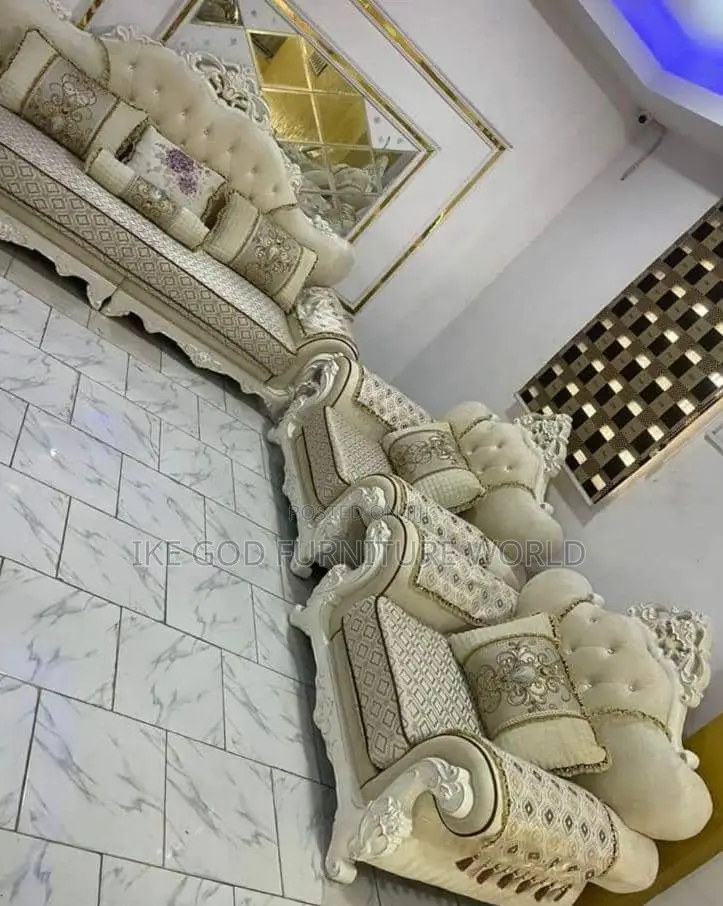 7seater Imported Turkish Royal Fabric Sofa Chair