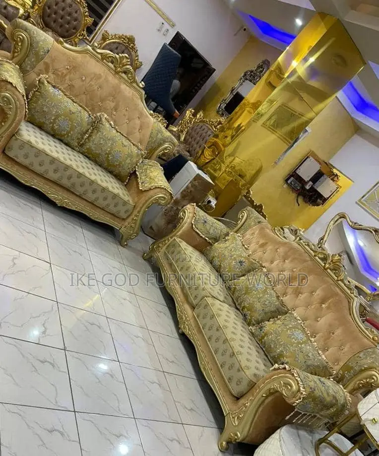 7seater Imported Turkish Royal Fabric Sofa Chair