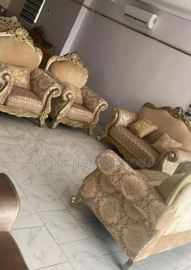 7seater Imported Turkish Royal Fabric Sofa Chair