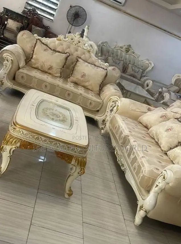 7seater Imported Turkish Royal Fabric Sofa Chair