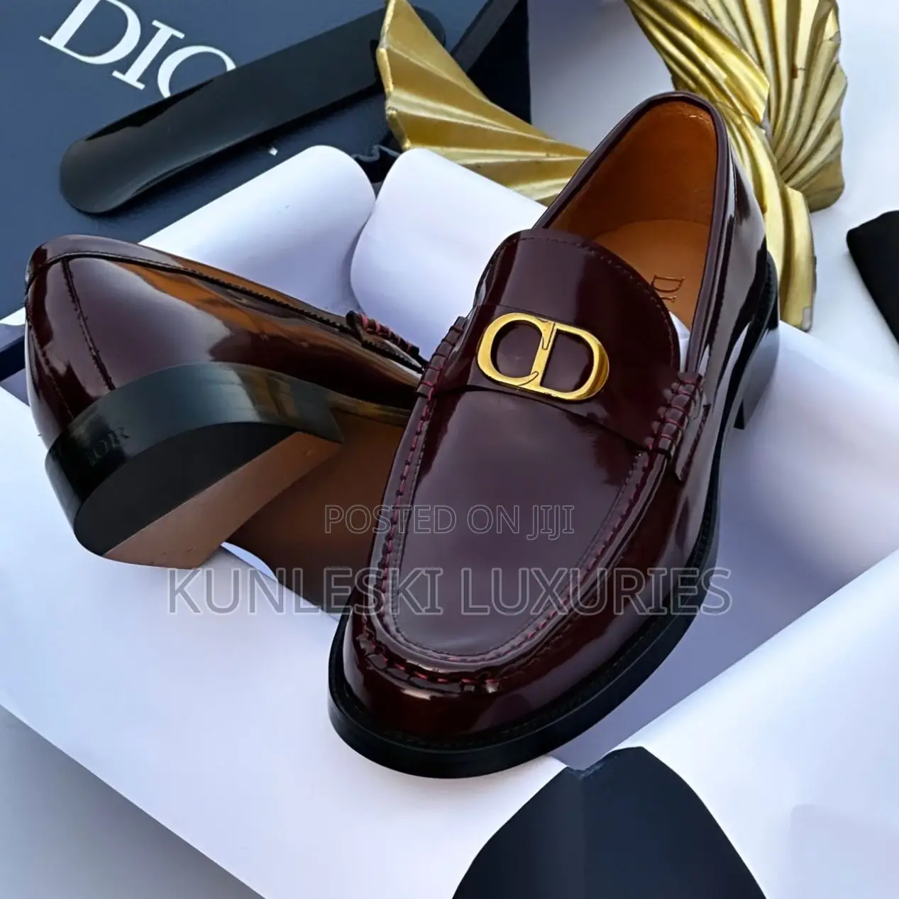 Original Christian Dior Luxury Shoe in 3 Color Ways