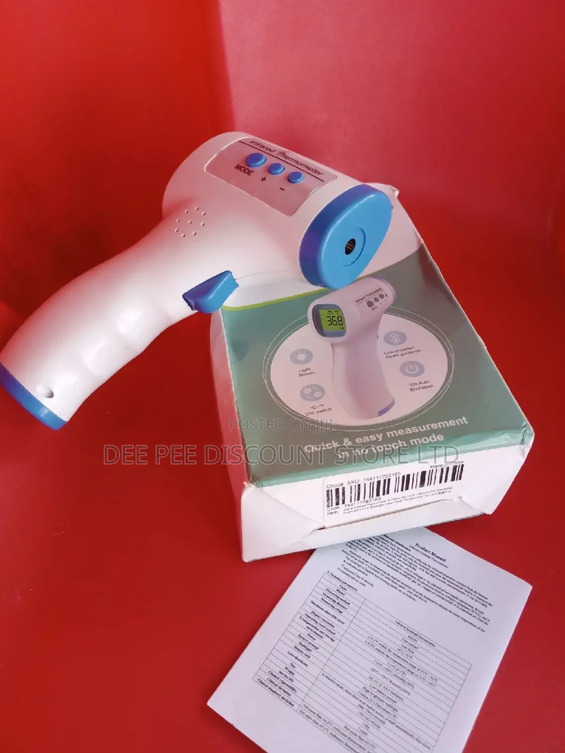Digital Infrared Thermometer for Baby and Adult