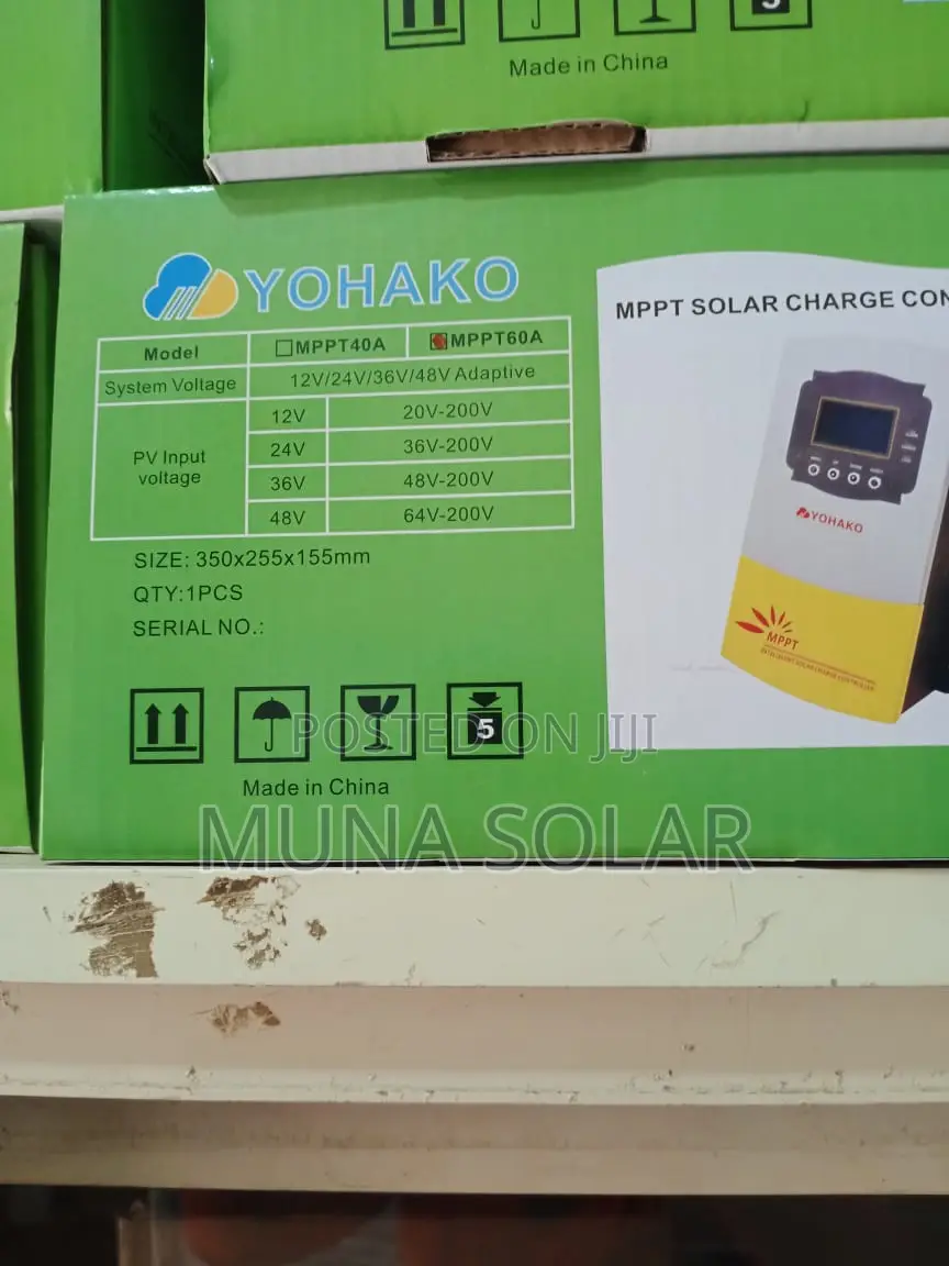 60ah 12v to 48v MPPT Yohako Charge Controller