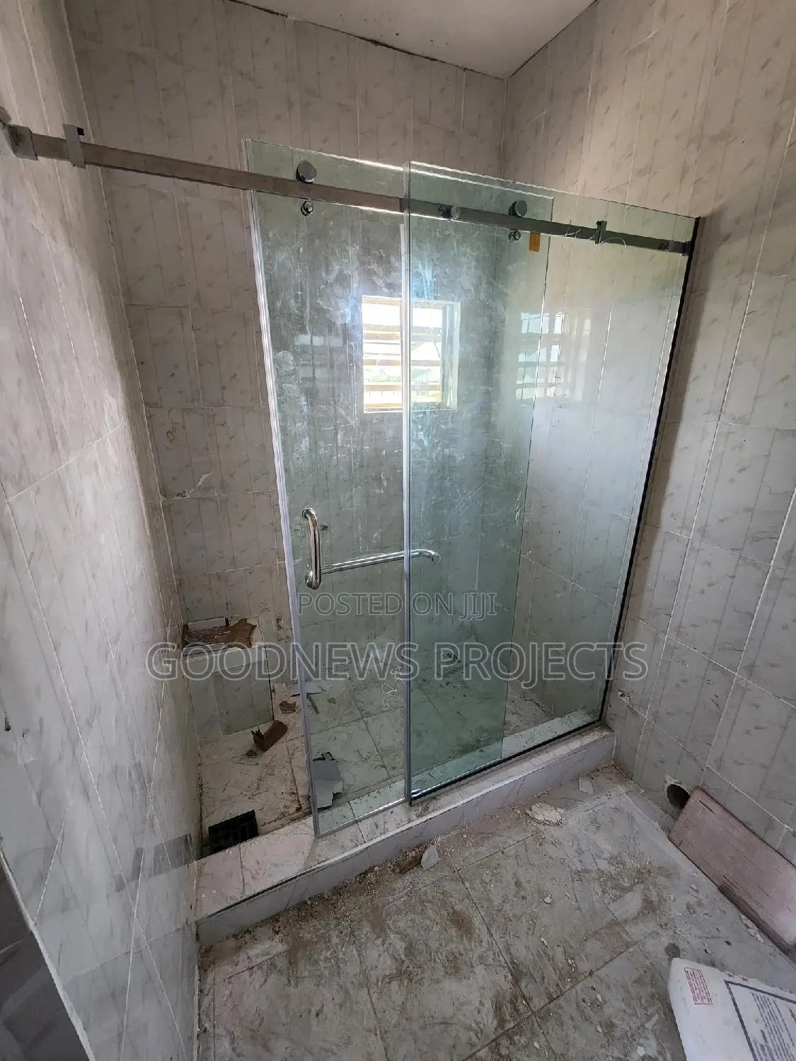 Tempered Sliding Shower Glass
