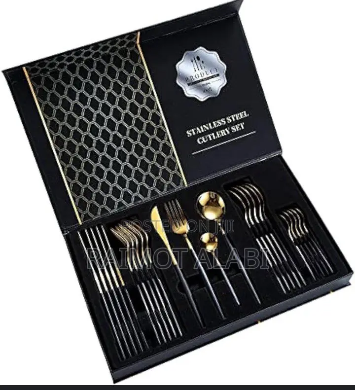 24 Stainless Steel Cutlery Set