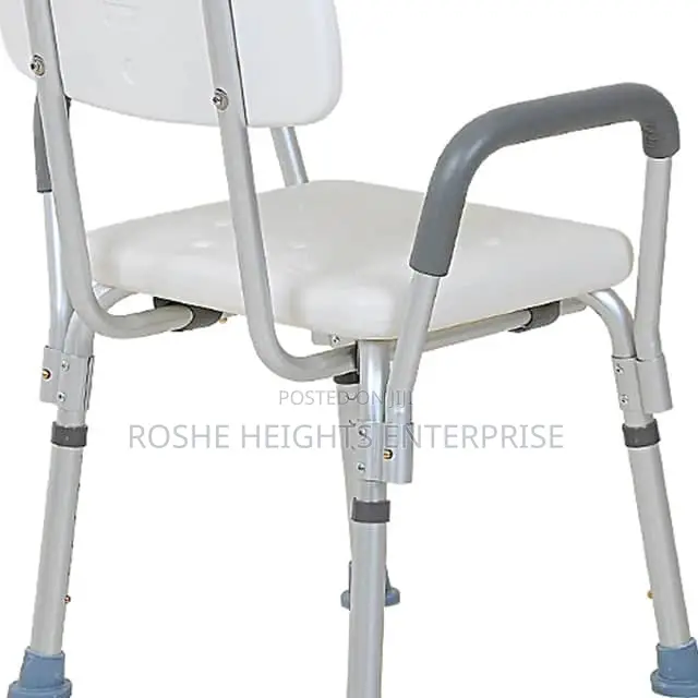 Elderly Shower Chair With Back Support