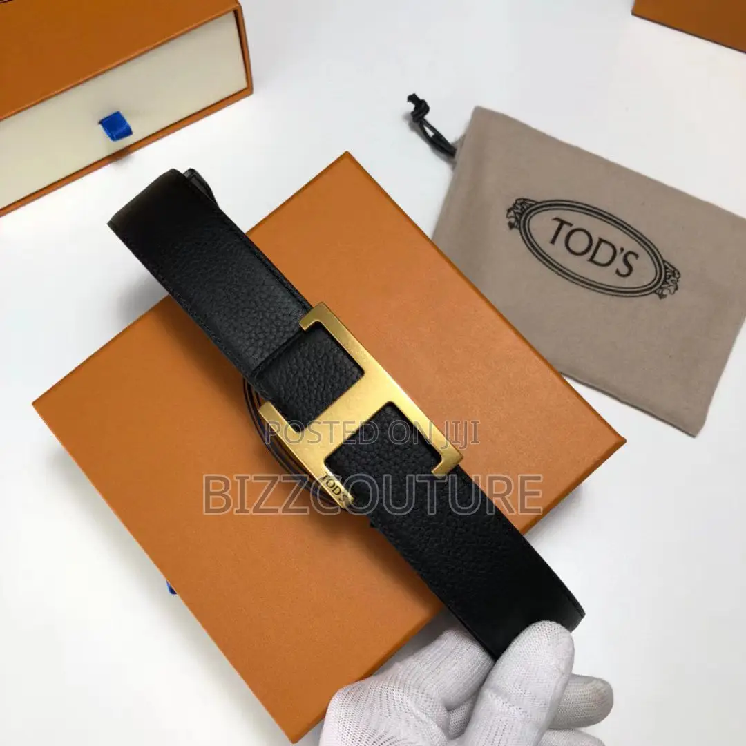 Original TOD'S Leather Belts Available in Store