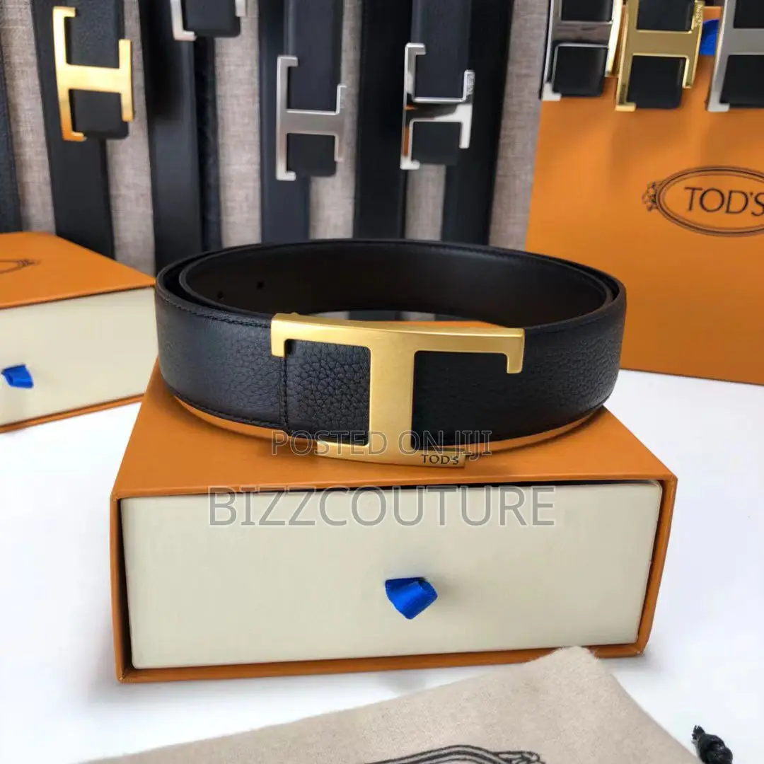 Original TOD'S Leather Belts Available in Store