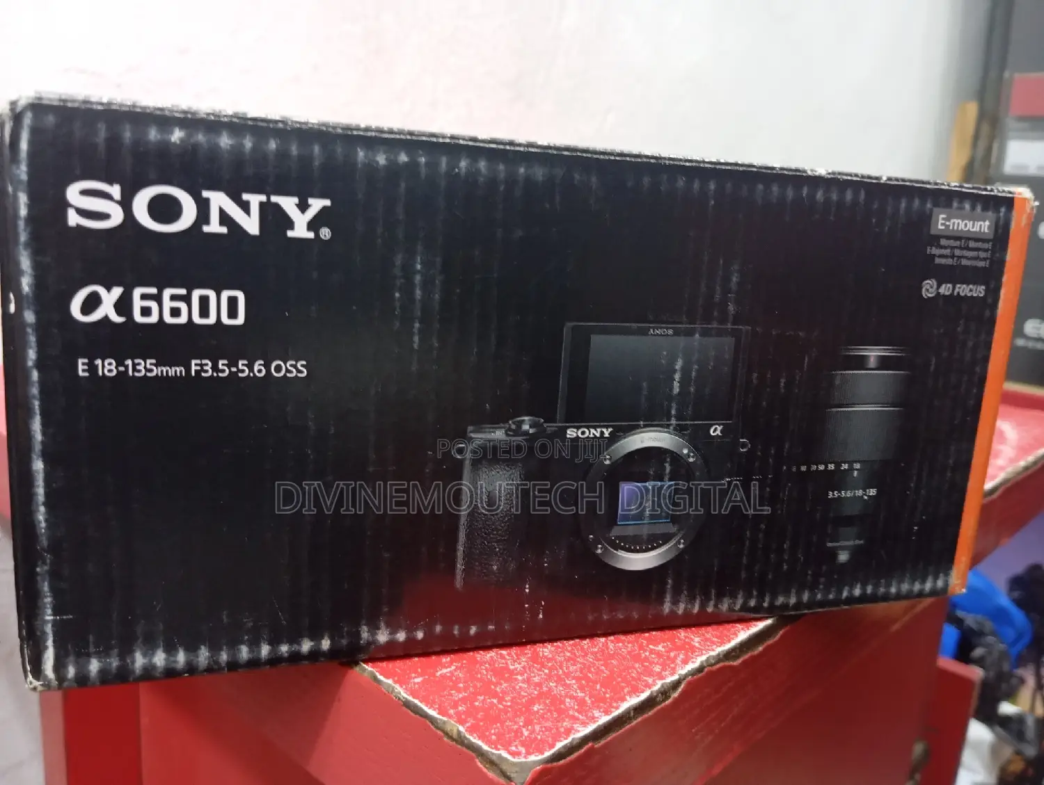 Sony A6600 With 18-135 Lens Brand New