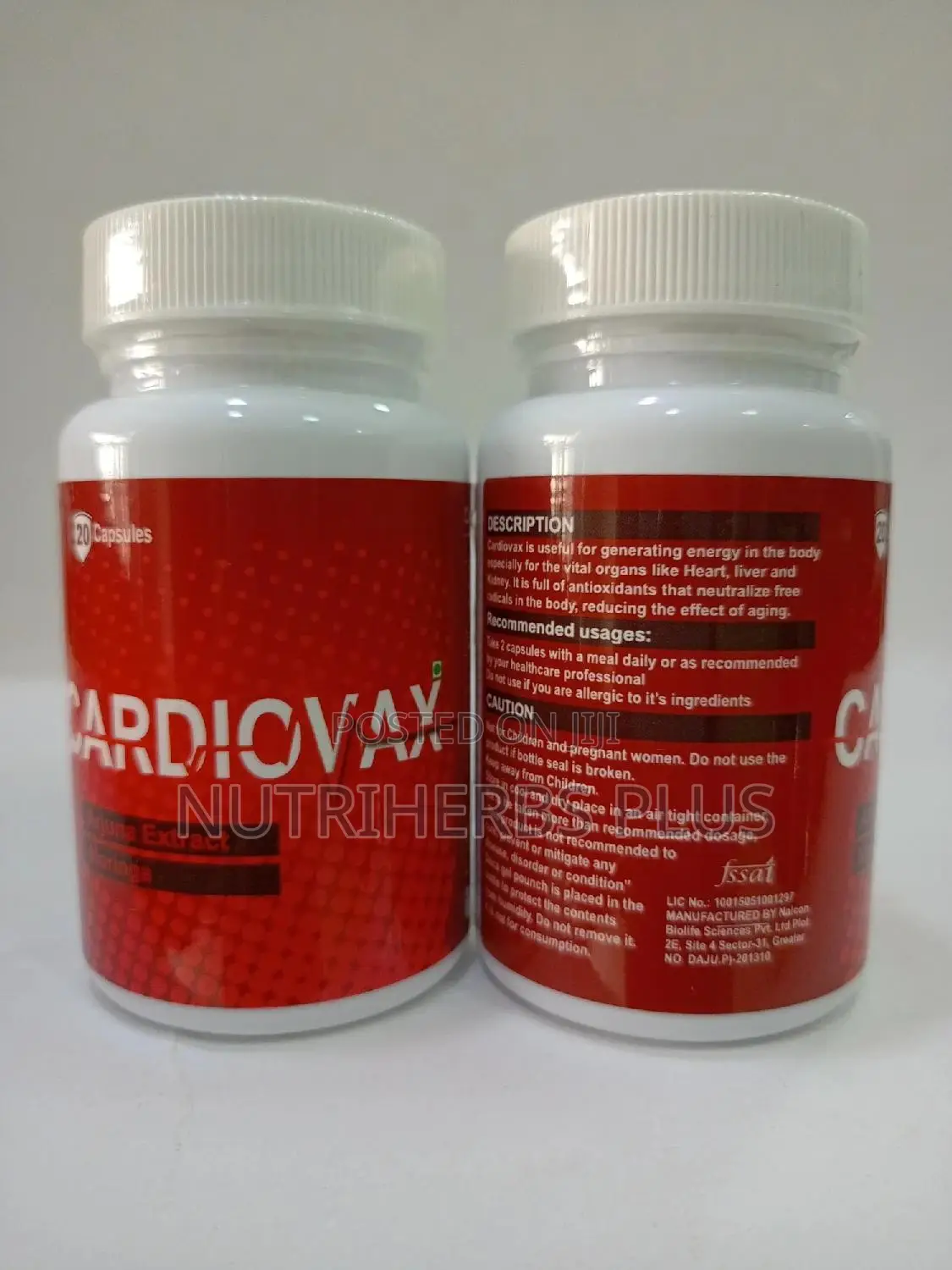 Cardiovax Capsules:Get Rid of Hypertension Permanently