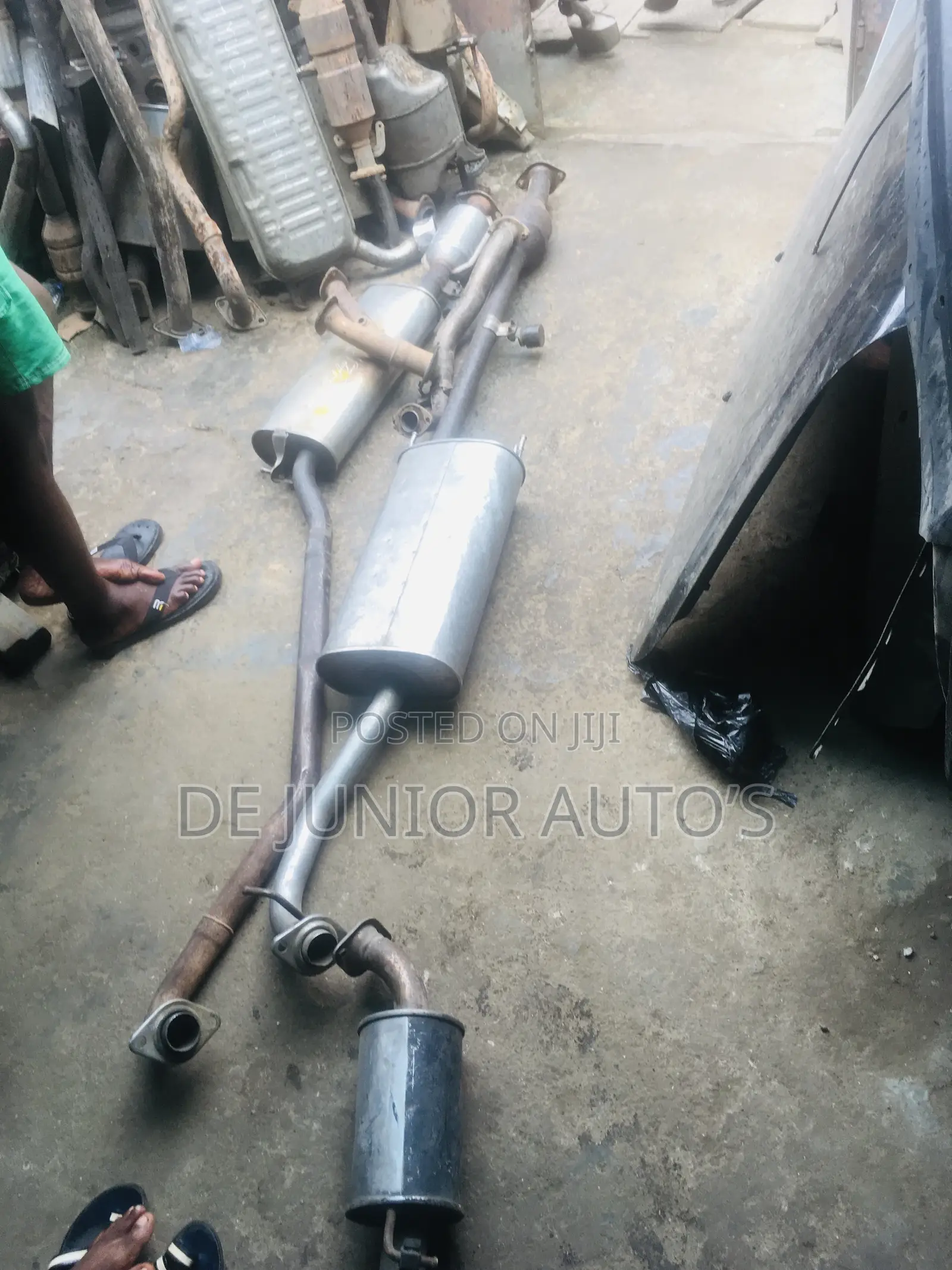 Complete Exhaust With Catalyst for Toyota Highlander 2005/10