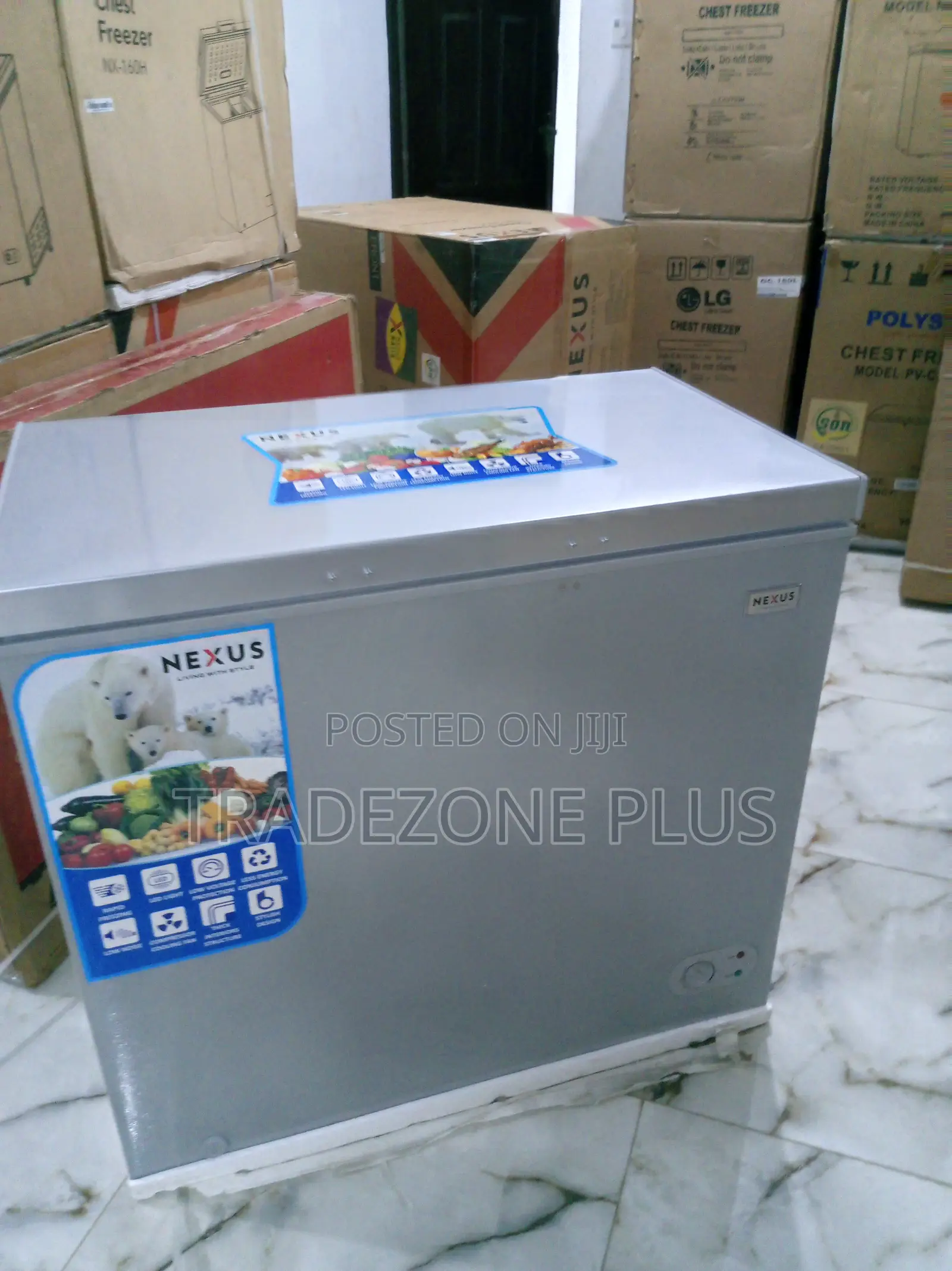 Brand New Single Door Nexus Chest Freezer