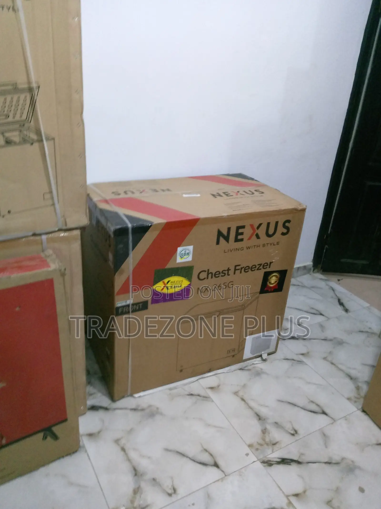 New in Nexus Single Door Chest Freezer