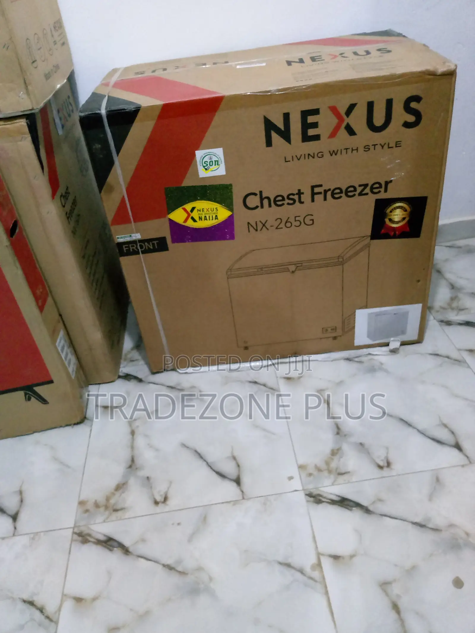New in Nexus Nx-265g Chest Freezer