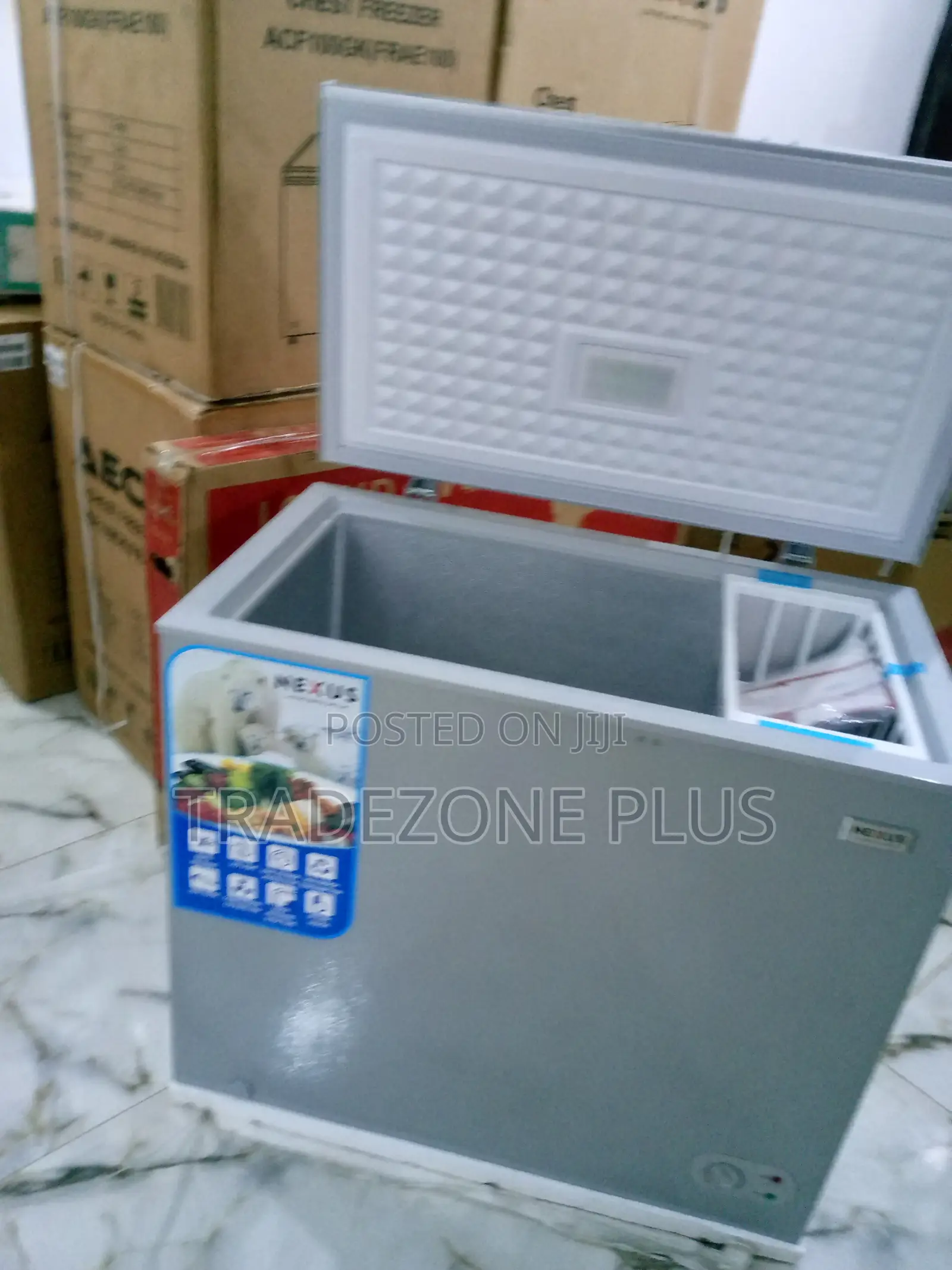 Popular Nexs Nx-265g Chest Freezer With Lock/Key