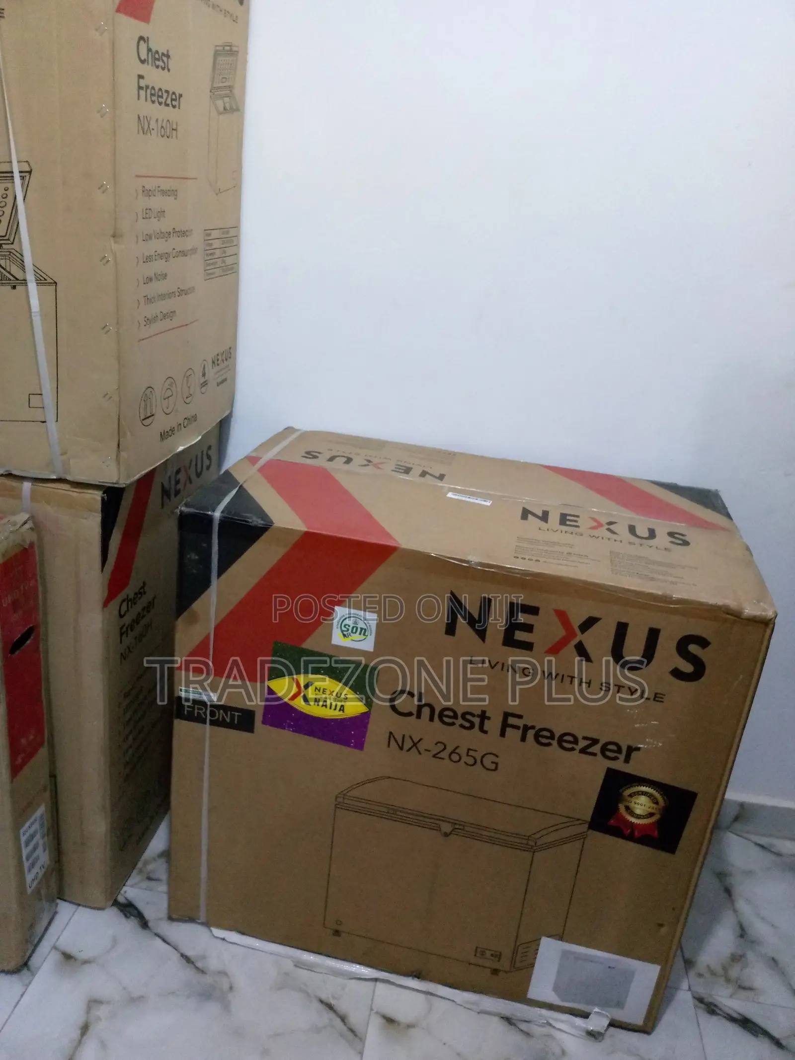 Durable Nexus 200L Chest Freezer With Removable Basket