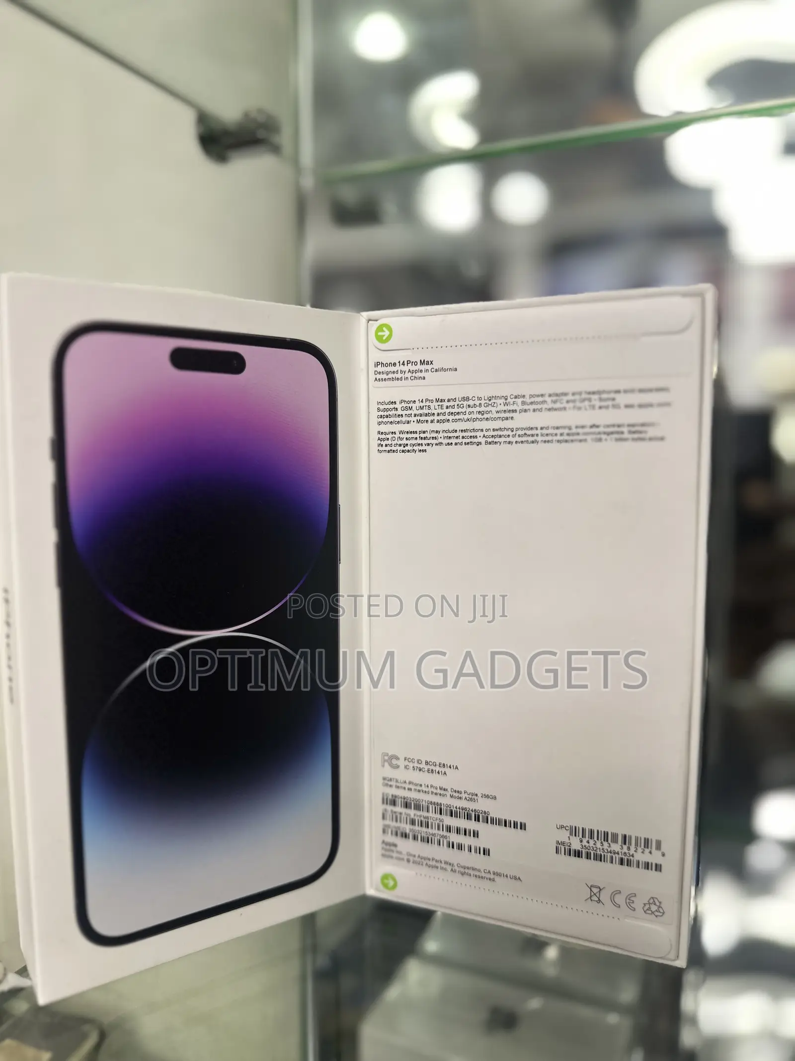 New Apple iPhone 14 Pro Max 256 GB Purple
